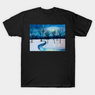 Winter Night No. 2 T-Shirt